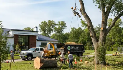 Professional landscaping and tree removal service in Troy, NY by Chop Chop Tree experts