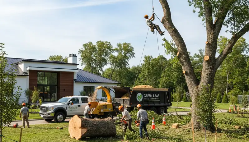 Professional landscaping and tree removal service in Troy, NY by Chop Chop Tree experts