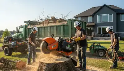 Professional stump removal service in Troy, NY by Chop Chop Tree