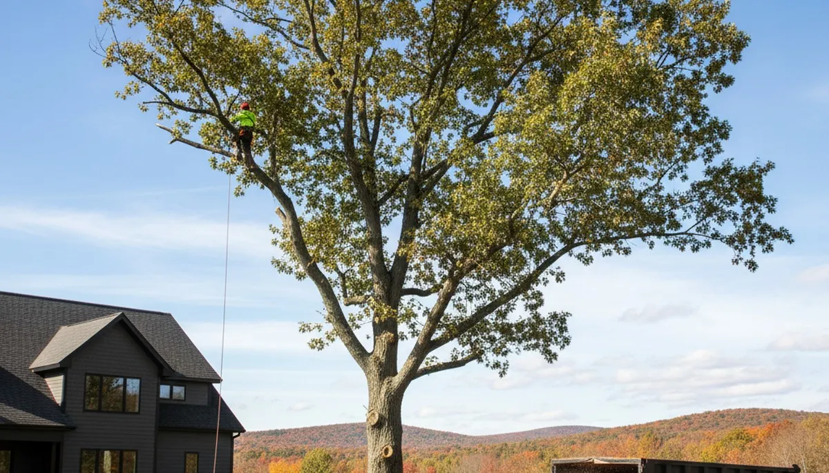 Professional tree removal service in Troy, NY by expert arborists at Tree Trimming Troy