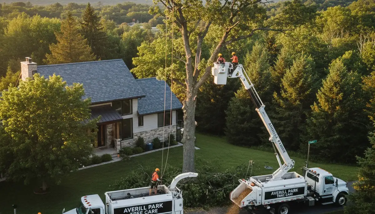 Professional tree removal service in Troy, NY by certified arborists at Tree Trimming Troy
