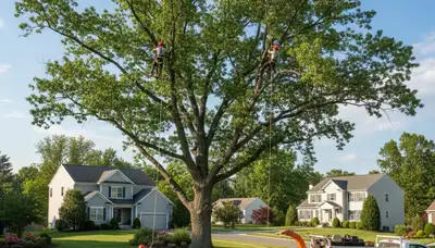 Professional tree removal service in Troy, NY by local arborists at Tree Trimming Troy
