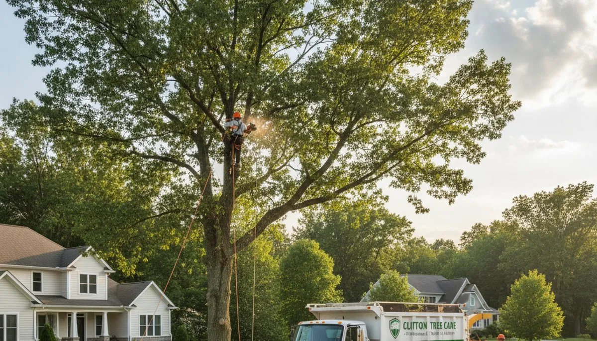 Professional tree removal service in Troy, NY by certified arborists at Tree Trimming Troy