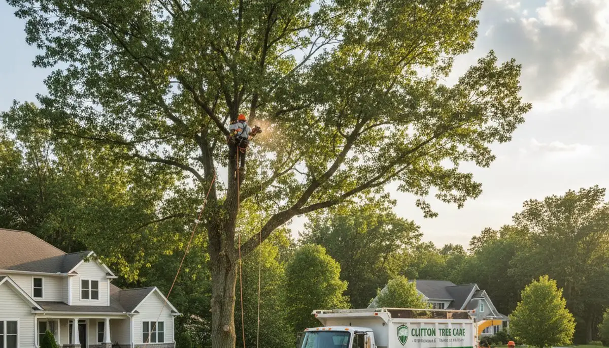 Professional tree removal service in Troy, NY by certified arborists at Tree Trimming Troy