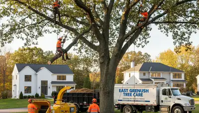 Professional tree removal service in Troy, NY by certified arborists at Tree Trimming Troy
