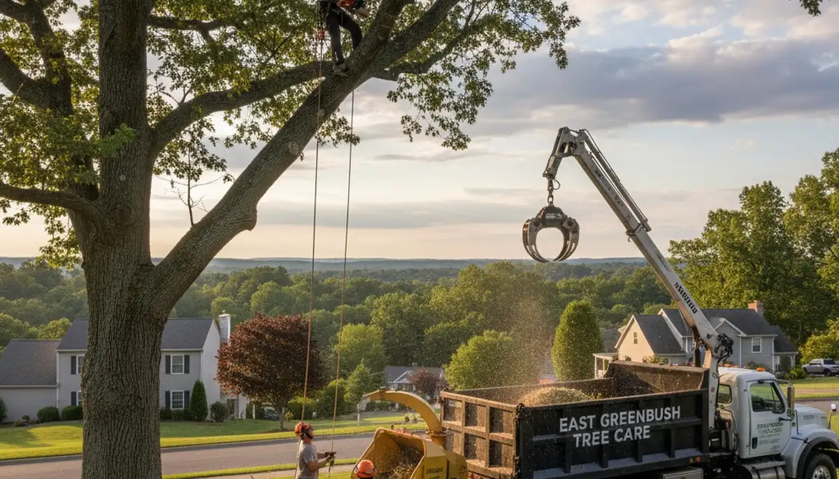 Professional tree removal service in Troy, NY by certified arborists at Tree Trimming Troy