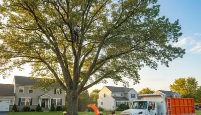 Professional tree removal service in Troy, NY by expert arborists at Tree Trimming Troy