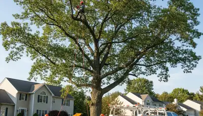 Professional tree removal service in Troy, NY by certified local arborists