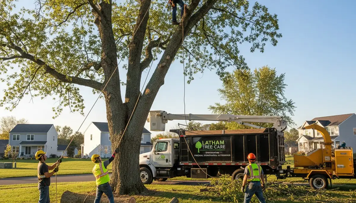 Professional tree removal service in Troy, NY by certified arborists at Tree Trimming Troy