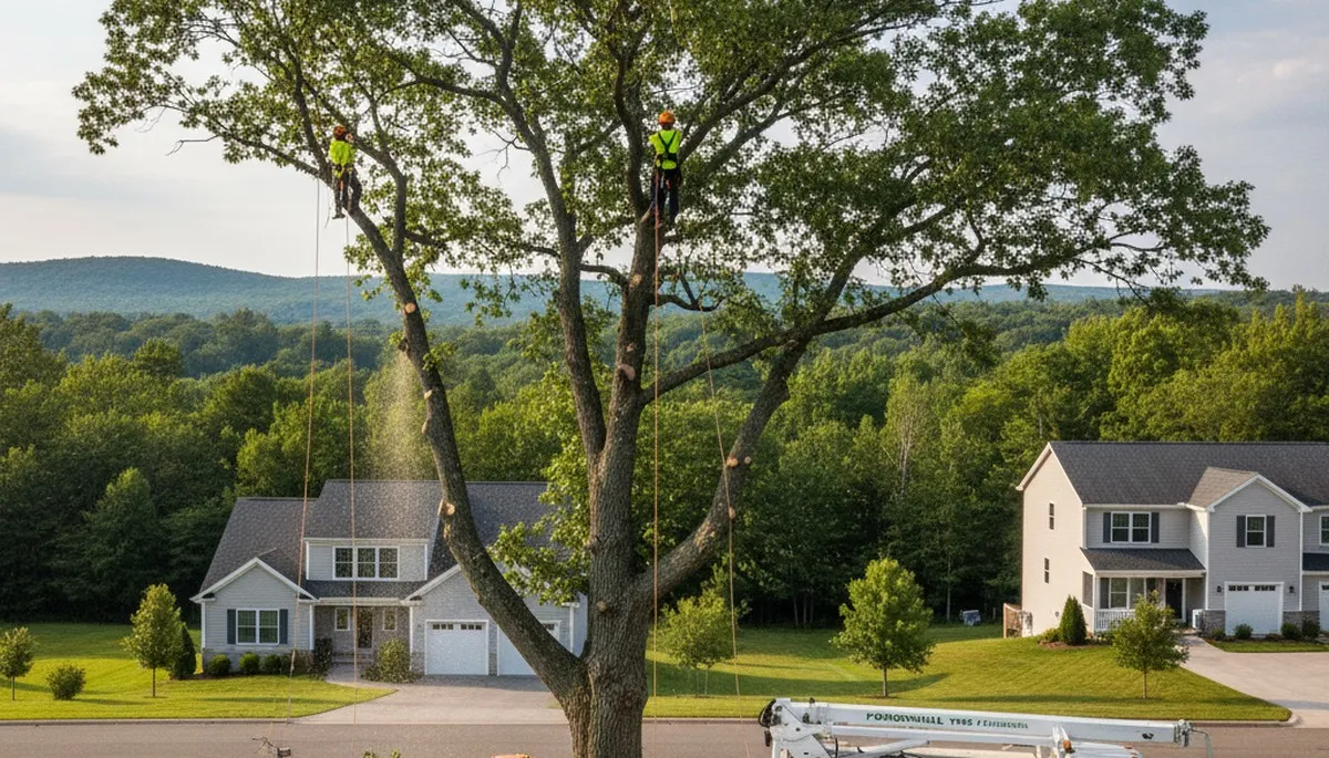 Professional tree removal services in Troy, NY by certified local arborists