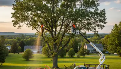 Professional tree removal service in Troy, NY by certified arborists at Tree Trimming Troy