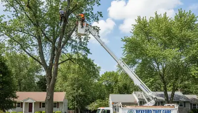 Professional tree removal service in Troy, NY by expert arborists at Tree Trimming Troy