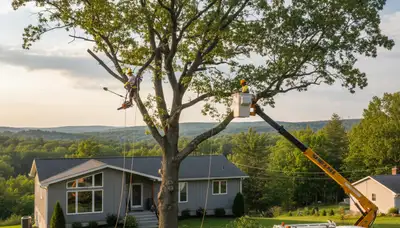 Professional tree removal service in Troy, NY by local certified arborists