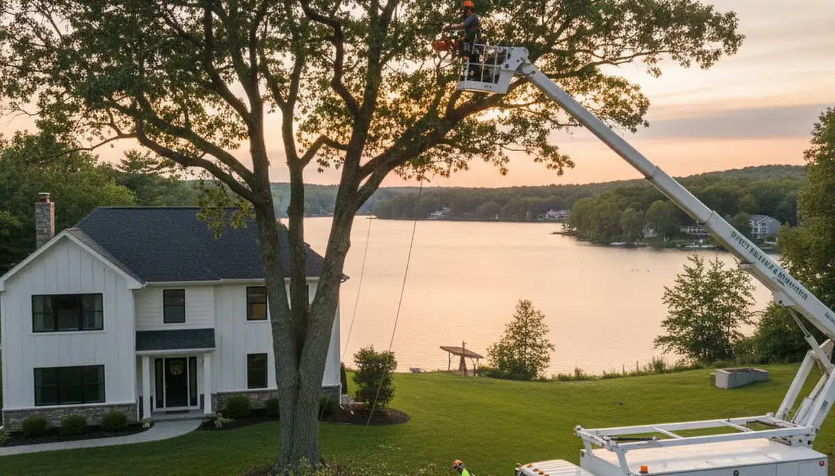 Professional tree removal service in Troy, NY by certified arborists at Tree Trimming Troy