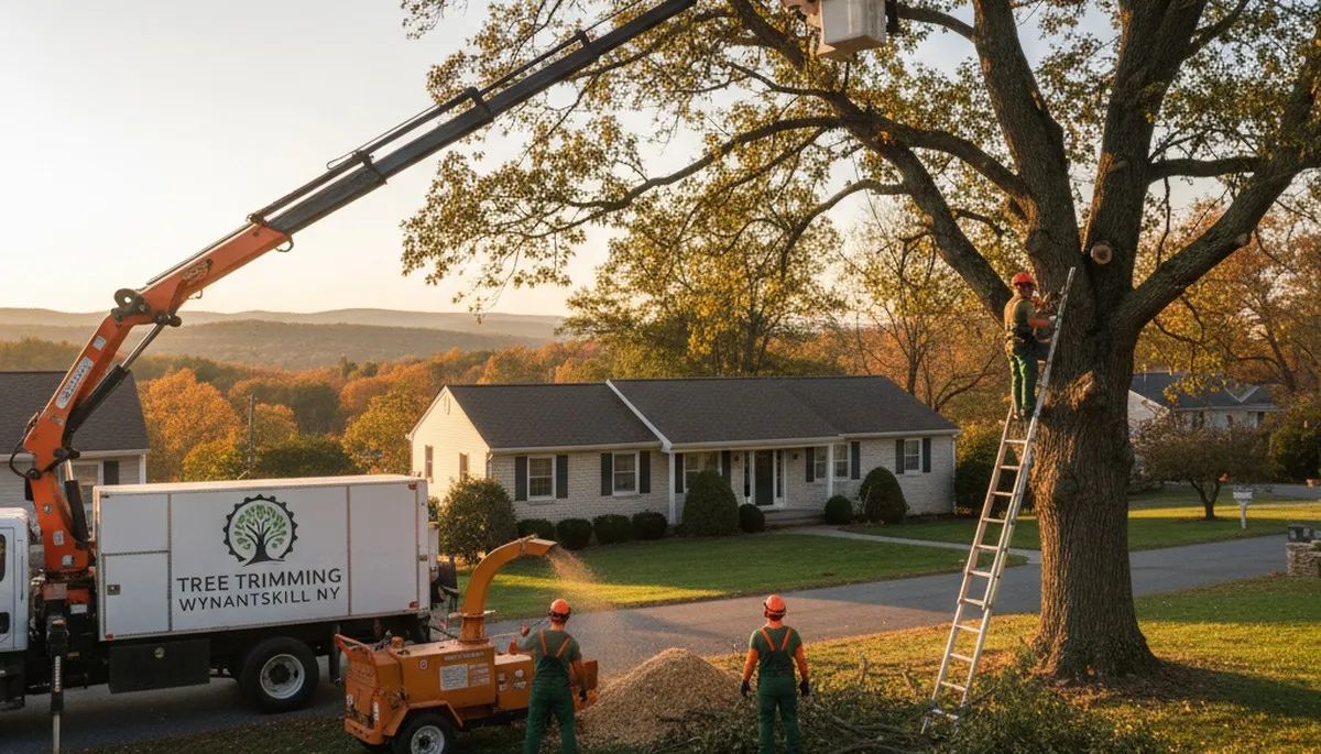 Professional tree removal service in Troy, NY by certified arborists at Tree Trimming Troy